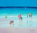 Reflejos de playa Impresionismo infantil